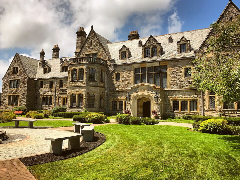 Mill Neck Manor exterior, the historic home of our mission since 1949