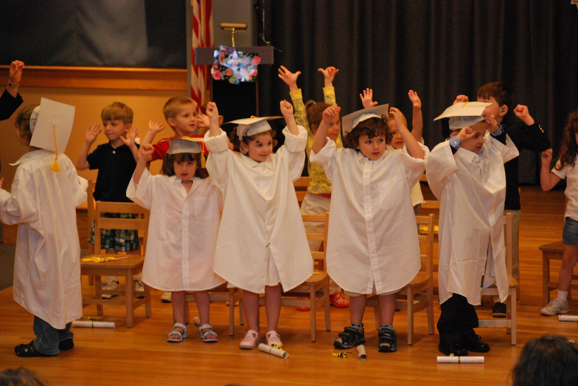 Mill Neck Manor School Pre-K graduation ceremony